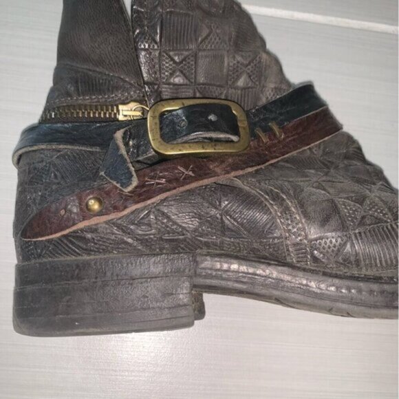 A.S. 98 Isha Leather Booties 39 - Picture 9 of 10